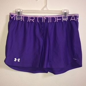 Purple Under Armour Shorts
